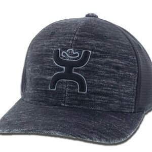 Hooey gray  Ash Flexfit Hat Patch baseball Cap size small/ medium stylish